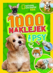 1000 naklejek. Psy. National Geographic Kids. - Opracowanie zbiorowe