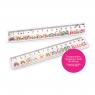 Linijka brokatowa Good Feelings 16 cm 3+