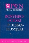 Mały słownik rosyjsko-polski polsko-rosyjski Wawrzyńczyk Jan