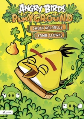 Angry Birds Playground Chuck koloruje i łamie główkę