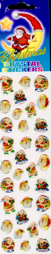 Naklejka Świąteczna Crystal duża