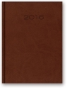 Kalendarz 2016 A5 21D Vivella brązowy