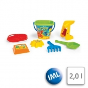 Komplet do piasku z młynkiem 7 elementów (75042)