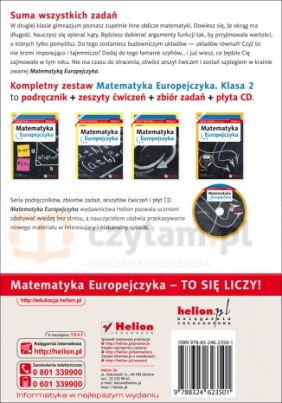 Matematyka Europejczyka 2 zeszyt ćwiczeń część 1 - Madziąg Ewa, Muchowska Małgorzata