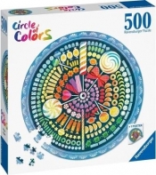 Puzzle 2D 500: Paleta kolorów. Cukierki (17350)