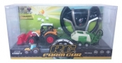 Traktor z przyczepą na pilota mix kolorów - <br />