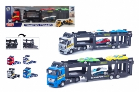 Pojazd laweta z napędem z 3 autkami