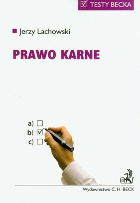 Prawo karne - Lachowski Jerzy