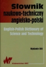 Słownik naukowo-techniczny angielsko-polski