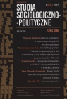 Studia Socjologiczno-Polityczne 1(3)/2015