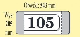 IKS, Okładka książkowa nr 105, 1 szt.