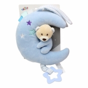 Pozytywka Księżyc New Baby Miś 20 cm (5010b)