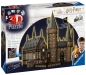 Ravensburger, Puzzle 3D 643: Budynki nocą - Zamek Hogwarts (11550)