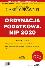 Ordynacja podatkowa NIP 2020 - Opracowanie zbiorowe