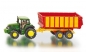 Siku 16 - Traktor John Deere z przyczepą Silage - Wiek: 3+ (1650)
