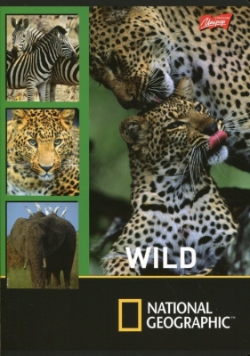 Zeszyt A5 National Geographic w linie 32 kartki Wild 15 sztuk