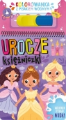 Kolorowanka z pisakiem wodnym. Urocze księżniczki Opracowanie zbiorowe