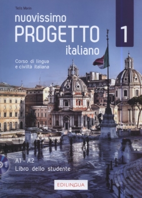 Nuovissimo Progetto italiano 1. Libro dello studente + DVD - Marin Telis