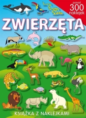 Zwierzęta Książka z naklejkami