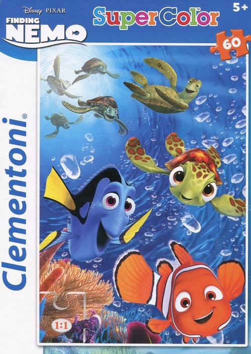 Puzzle Supercolor 60 Gdzie jest Nemo (26950)