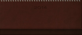 Kalendarz 2014 61T Bordo biurkowy leżący - <br />