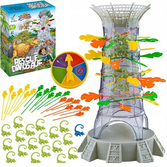 Gra uratuj dinozaura spadające dinozaury