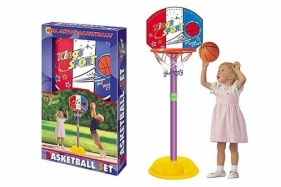 Koszykówka 134cm z piłką 14cm