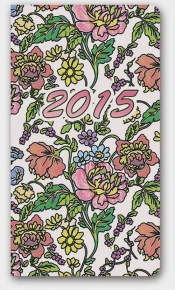 Kalendarz 2015 A6 11T Soft Secesja - <br />