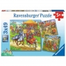 Puzzle 3w1: Rycerze (5150) Wiek: 5+