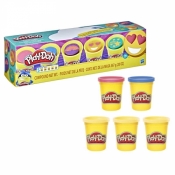 Play-Doh - Ciastolina Zestaw Radosne kolory Tuba 5-pak F4715 (F4715)