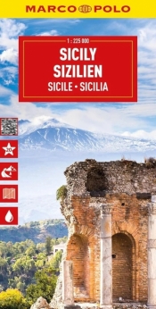 Sycylia. Mapa drogowa w skali 1: 225 000 - Opracowanie zbiorowe