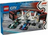 LEGO 60444 CITY F1 Garaż i bolidy Mercedes-AMG i Alpine