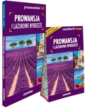 Prowansja i Lazurowe Wybrzeże light przewodnik + mapa - Grażyna Hanaf, Piotr Jabłoński, Magdalena Wolak