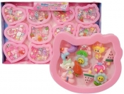 Zestaw 12 pierścionków dla małej damy MIX