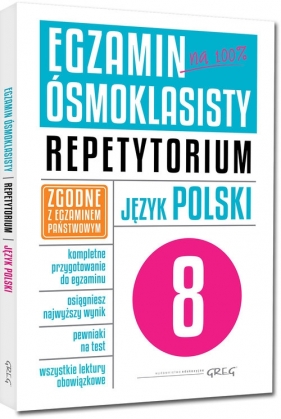 Egzamin ósmoklasisty - język polski (Uszkodzona okładka)