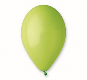 Balon gumowy Godan BALON PASTEL pastelowy zielona 26 cm (G90/11/10)
