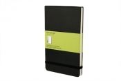 Notes reporterski Moleskine kieszonkowy gładki czarny - <br />