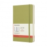 Kalendarz 2019 dzienny Moleskine 12M L  twarda oprawa, lichen green