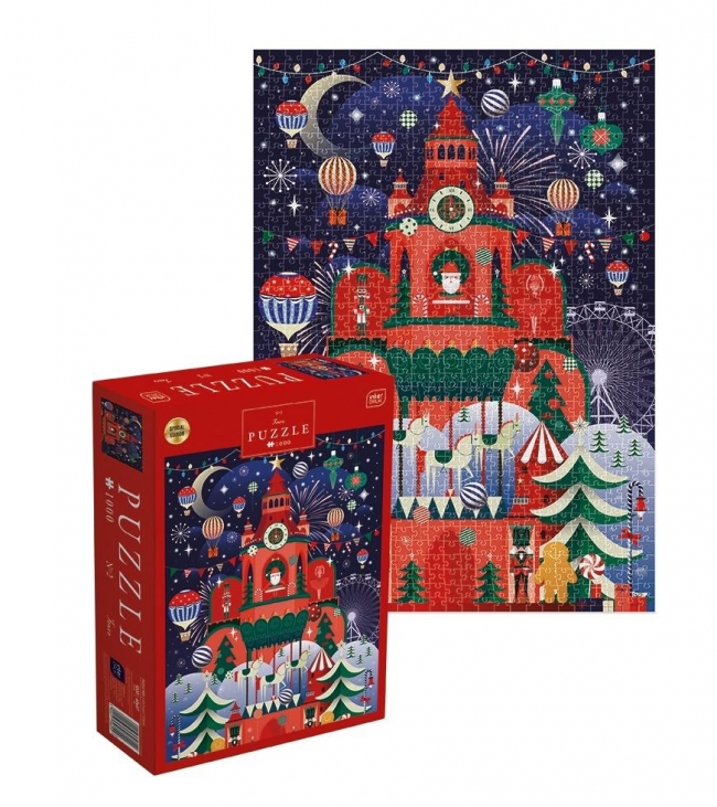 Puzzle 1000 Christmas Santa's Tower