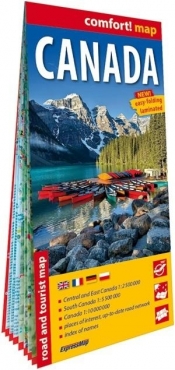 Comfort map Canada 1:2 500 000 w.2026 - Opracowanie zbiorowe