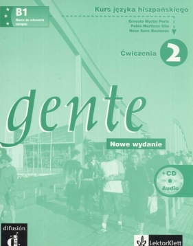 Gente 2 B1 Zeszyt ćwiczeń + CD - Peris Martin Ernesto, Gila Martinez Pablo, Baulenas Sans Neus<br />