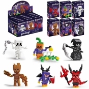 Klocki halloween potwór 30el MIX