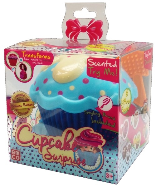 Cupcake Surprise Pachnąca babeczka z niespodzianką Sabrina niebieska