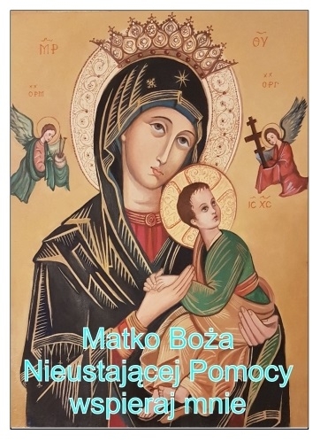 Matka Boska Nieustającej Pomocy (magnes na lodówkę)