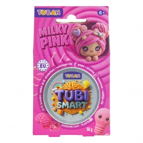 Tubi Smart, Plastelina - Milky Pink, 50g