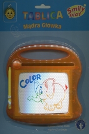 Tablica znikopis Mądra Główka pomarańczowy - <br />