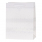 Torba prezentowa Rozette torebka lux brok Biała A3 310 mm x 480 mm x 120 mm (5907354048502)