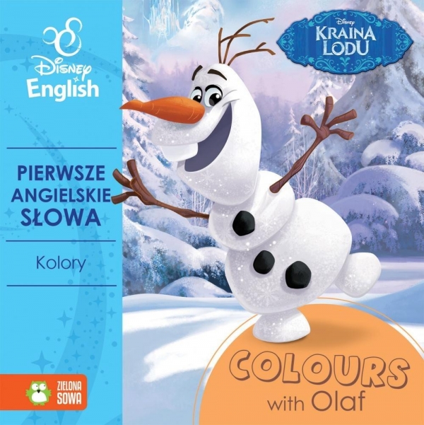 Pierwsze angielskie słowa z Olafem. Kolory - Disney English