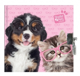 Pachnący pamiętnik z kłódką Studio Pets