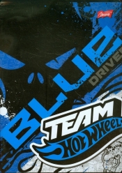 Zeszyt A5 Team Hot Wheels w linie 60 kartek niebieski - <br />